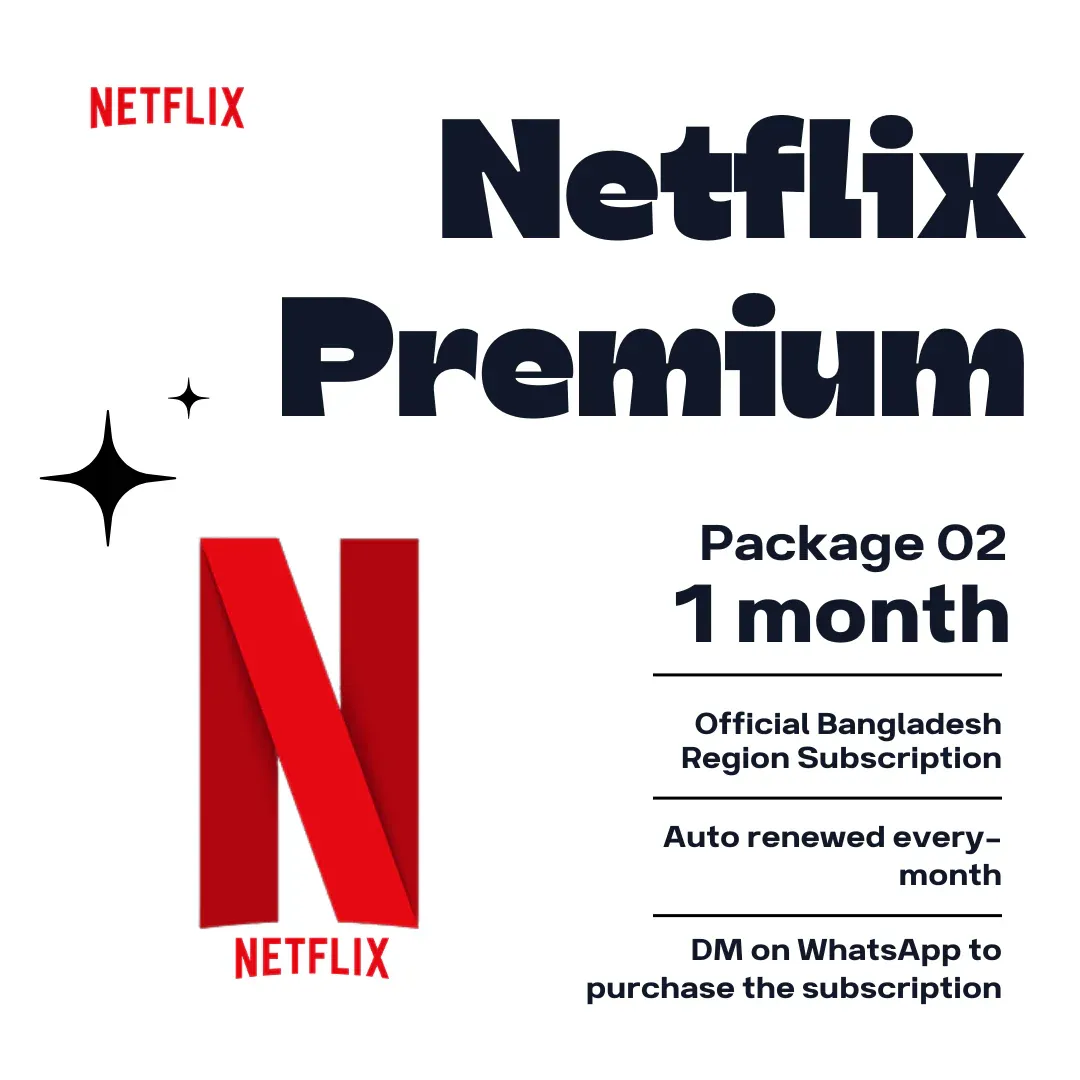 Netflix Premium Subscription ред (Not For TV)