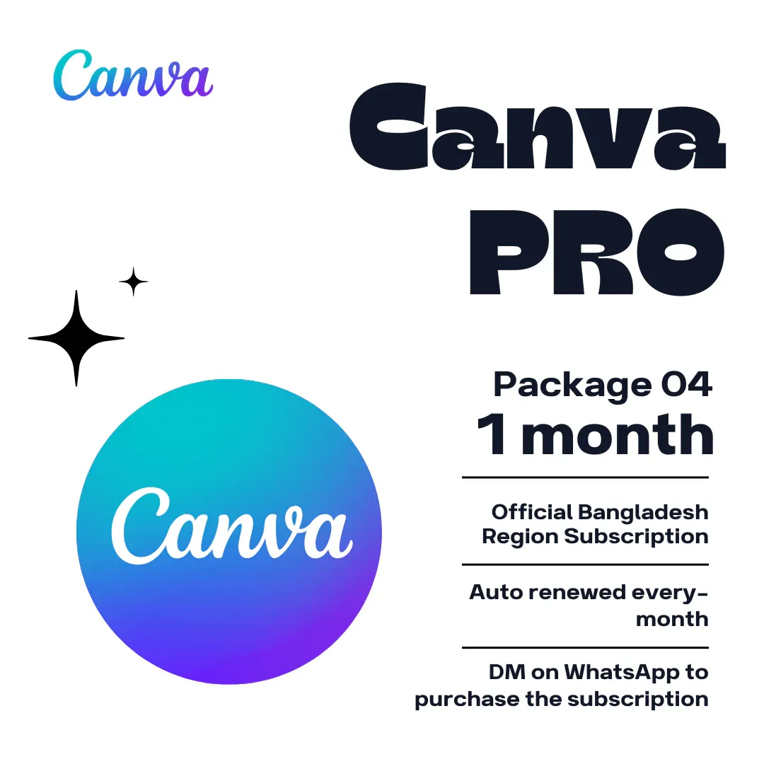 Canva PRO Subscription ред Personal Account Access