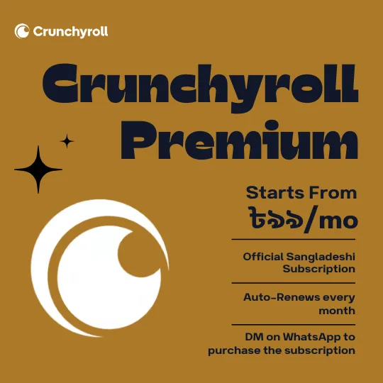 Official Crunchyroll Subscription ред Pin Lock Profile